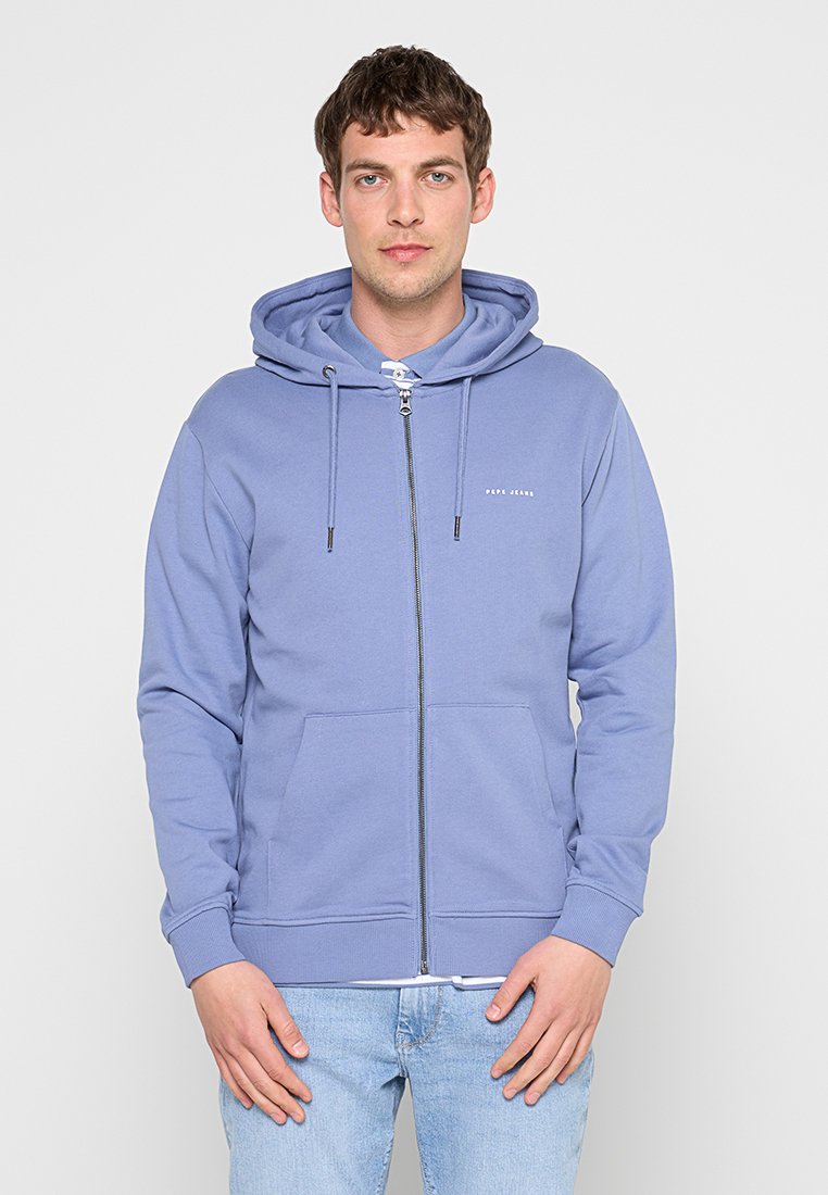 Pepe Jeans Sweater met rits blauw Pepe Jeans Sweater met rits blauw
