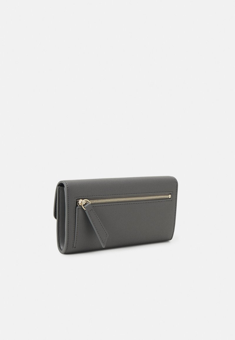 Tommy Hilfiger TIMELESS LARGE FLAP - Wallet - grey line/grey - Zalando