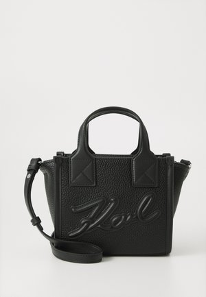 KARL LAGERFELD SKUARE TOTE  - Handbag - black