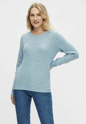 RUNDHALSAUSSCHNITT - Maglione - captains blue