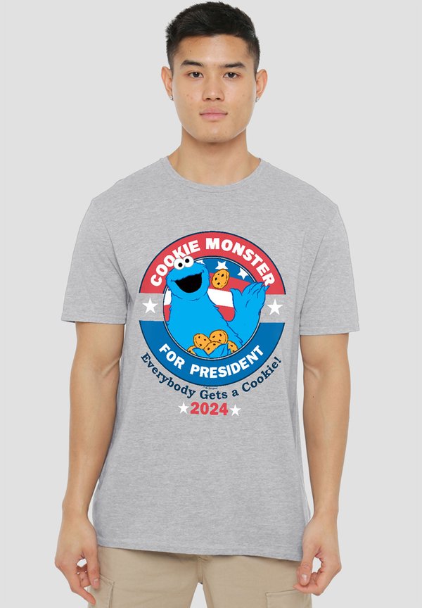 SESAME STREET COOKIE FOR PRESIDENT - T-Shirt print
