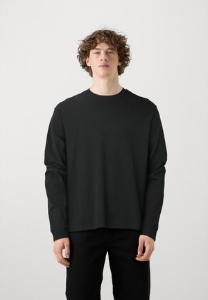 JJEURBAN EDGE TEE ONECK  - Ilgarankovis viršutinės dalies drabužis - black
