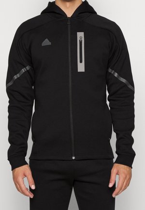 Sweat zippé - black