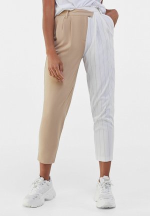 Trousers - beige