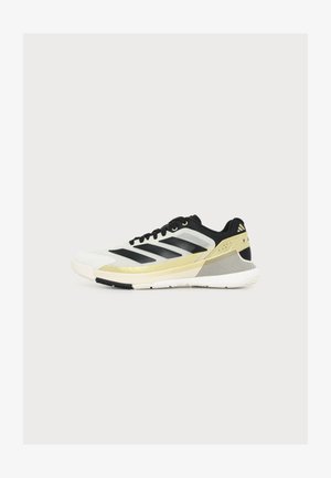 adidas Performance, CRAZYQUICK BOOST PADEL - Chaussures de padel - off white/core black/gold metallic