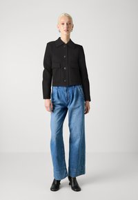 JDY JDYMELLOW FRONTPOCKET - Sommerjakke - black
