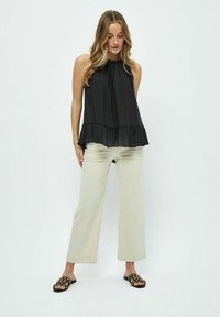 Desires DEDICTE HALTERNECK TOP - Blouse - black