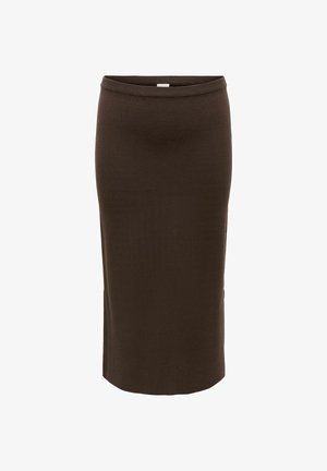 ONLY Carmakoma, Jupe longue - coffee bean