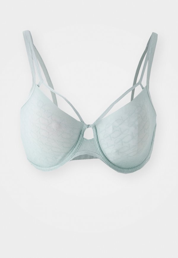 SIGNATURE SHEER - Underwired bra - misty turquoise
