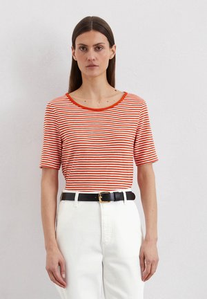 SHORT SLEEVE ROUND NECK STRIPED - T-shirt imprimé - multi