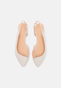 Anna Field Takaa avoimet ballerinat - white
