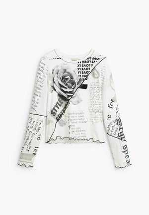 Desigual, Camiseta de manga larga - white