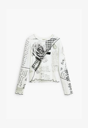 Desigual, Camiseta de manga larga - white