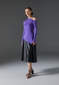 Zign Studio Tops ar garām piedurknēm - purple
