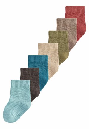 7 PACK - Chaussettes - brown