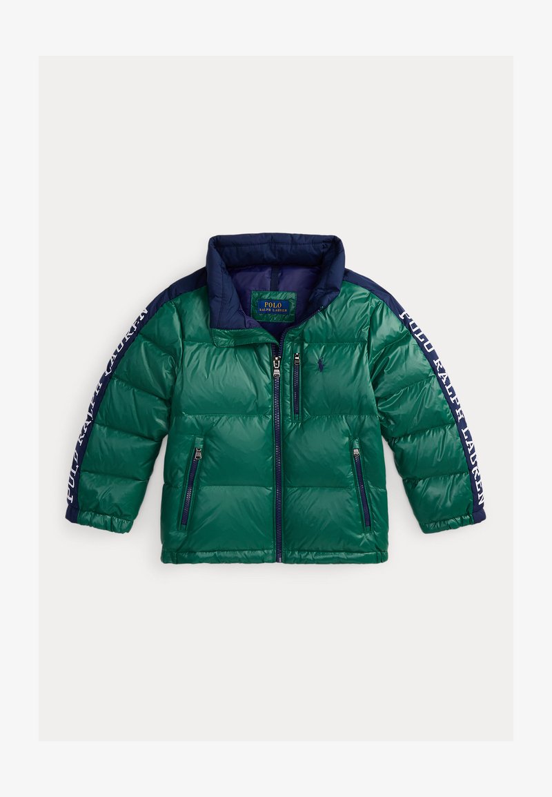 Ralph Lauren Gesteppte Jacke Grün Barn Gesteppte Jacke Khaki Polo