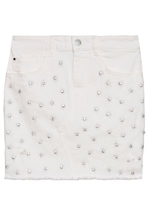 Denimnederdele - white denim