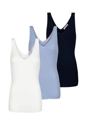 3 PACK - Top - light blue