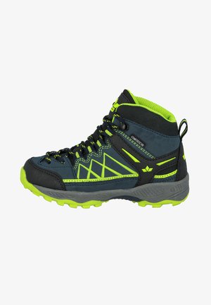 LICO, Bottines à lacets - navy, black, yellow