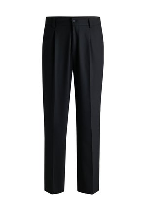 HUGO FLIPS - Suit trousers - black