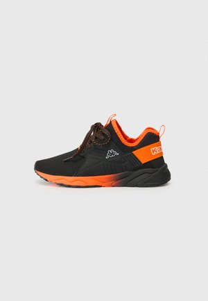 SAN PUERTO UNISEX - Sneakers laag - black/orange