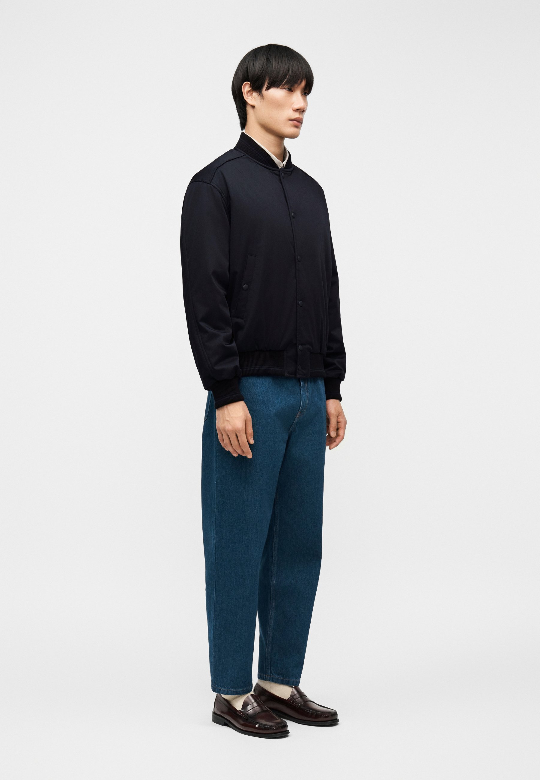 Maison Kitsuné LIGHT BLOUSON - Bomber Jacket - classic navy/dark