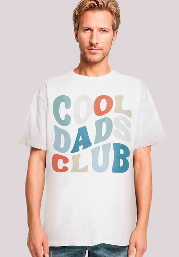 COOL DADS CLUB TRENDIGES VATERTAGSMOTIV - T-Shirt print - weiß