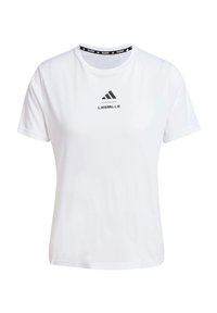 adidas Performance LES MILLS GRAPHIC - T-shirts print - white