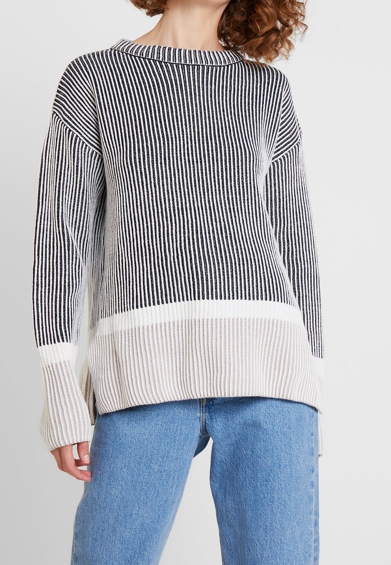 TOM TAILOR Stickad tröja - dark blue