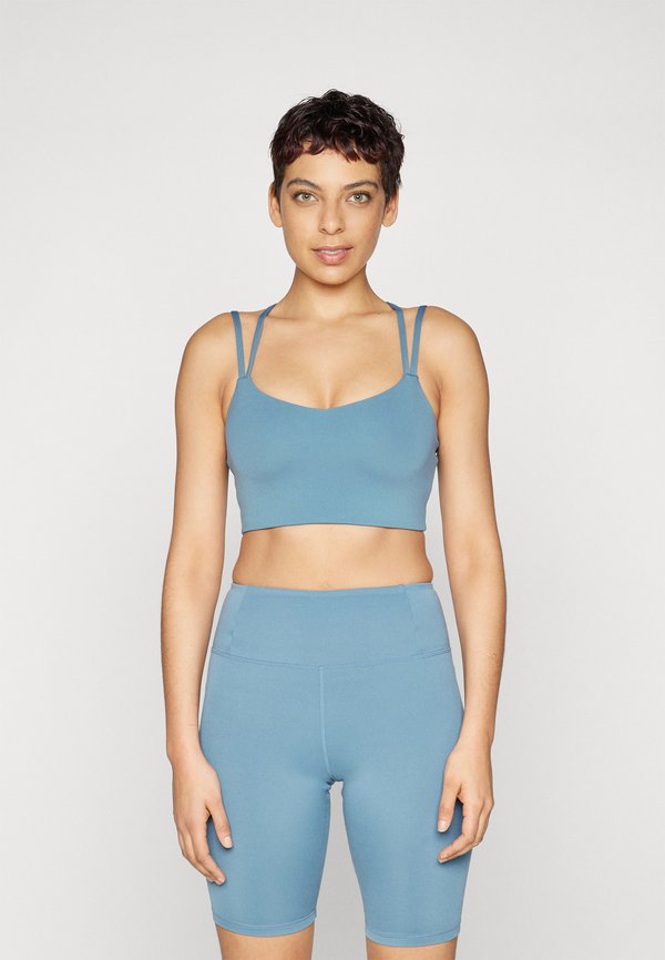 FLOAT NOAH STRAPPY BRA - Light support sports bra - wave - Main Image