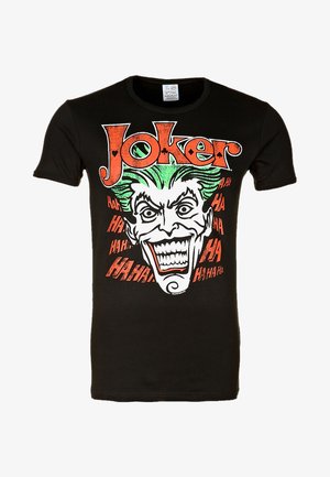 LOGOSHIRT, BATMAN JOKER - Print T-shirt - black