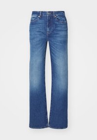 Jeans Straight Leg - washed deep medium