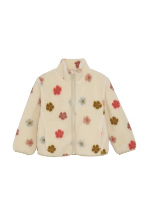 Minymo TEDDY ALL OVER PRINT   - Fleece jacket - sandshell