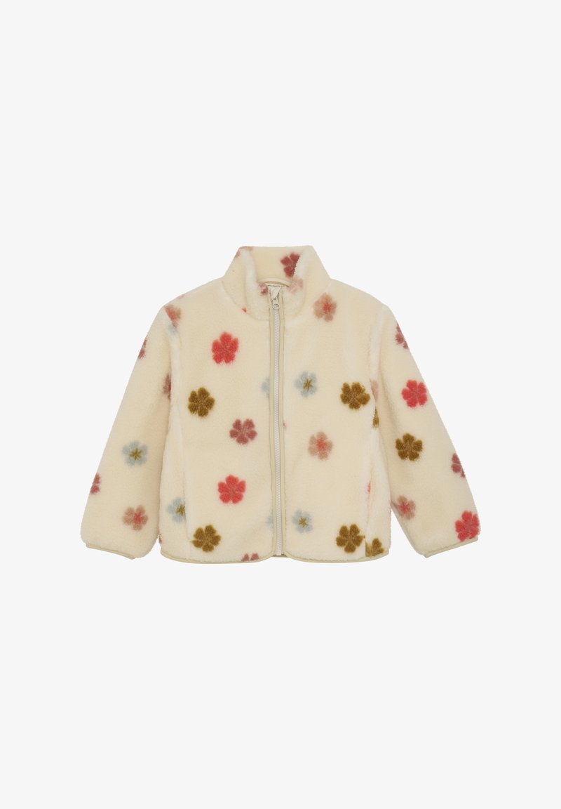 Minymo TEDDY ALL OVER PRINT   - Fleecejas - sandshell