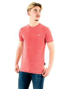 Schott T-shirt basic - rouge
