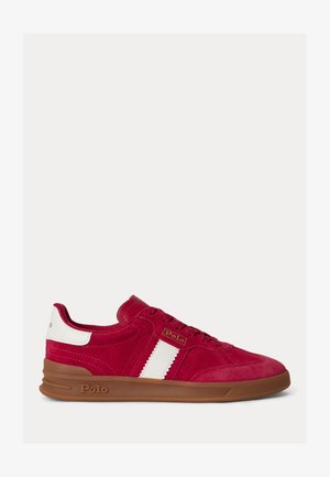 Polo Ralph Lauren, HERITAGE AERA SUEDE SNEAKER - Baskets basses - classic red