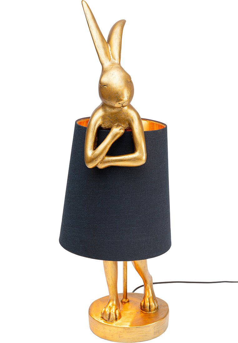 Kare Design Lámpara de mesa dorado
