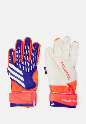 PREDATOR MATCH FINGERSAVE GOALKEEPER KIDS - Protector - lucid blue/solar red/white