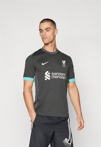 Nike Performance LIVERPOOL STADIUM AWAY - Klubruházat - night forest/anthracite/washed teal/sail