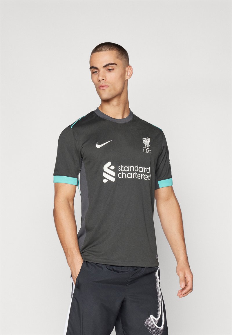 Nike Performance LIVERPOOL STADIUM AWAY - Klubruházat - night forest/anthracite/washed teal/sail