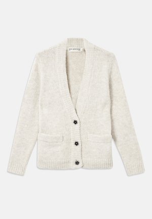 EXCLUSIVE  CHARLOTTE  - Strickjacke - silver white