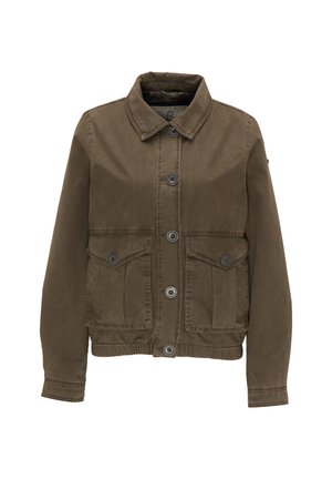 DreiMaster, DREIMASTER LEICHTE JACKE - Jeansjacke - militär oliv