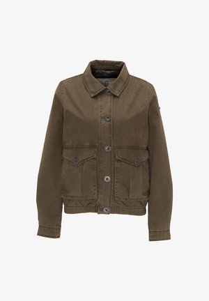 DreiMaster, DREIMASTER LEICHTE JACKE - Jeansjacke - militär oliv