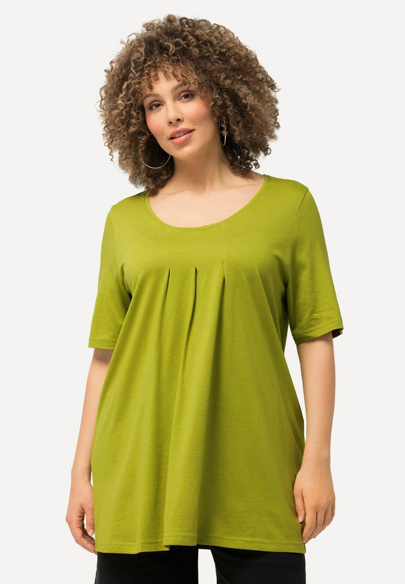 Ulla Popken T-shirt basic - apple green