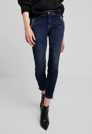 Slim fit jeans - dark-blue denim
