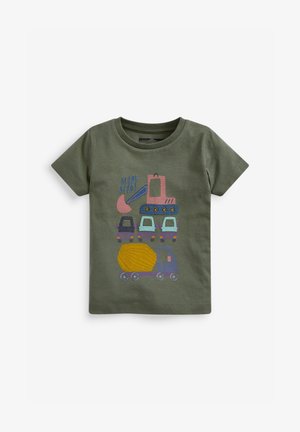 Camiseta estampada - khaki