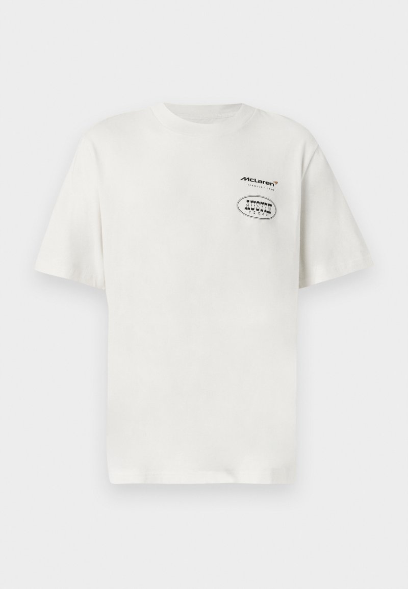 Abercrombie & Fitch T-shirt print wit Abercrombie & Fitch T-shirt print wit