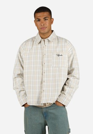 SIGNAR SHIRT - Majica - washed warm white/stone