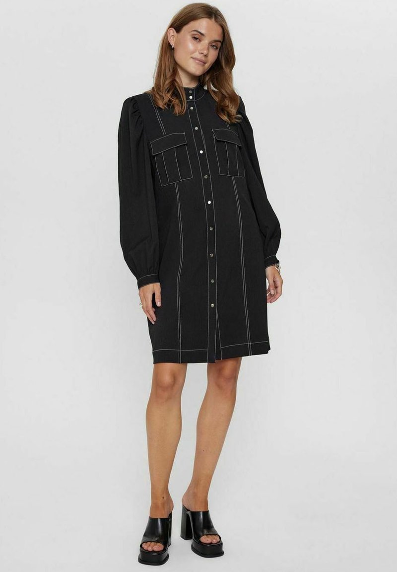 Numph Blousejurk zwart Numph Blousejurk zwart