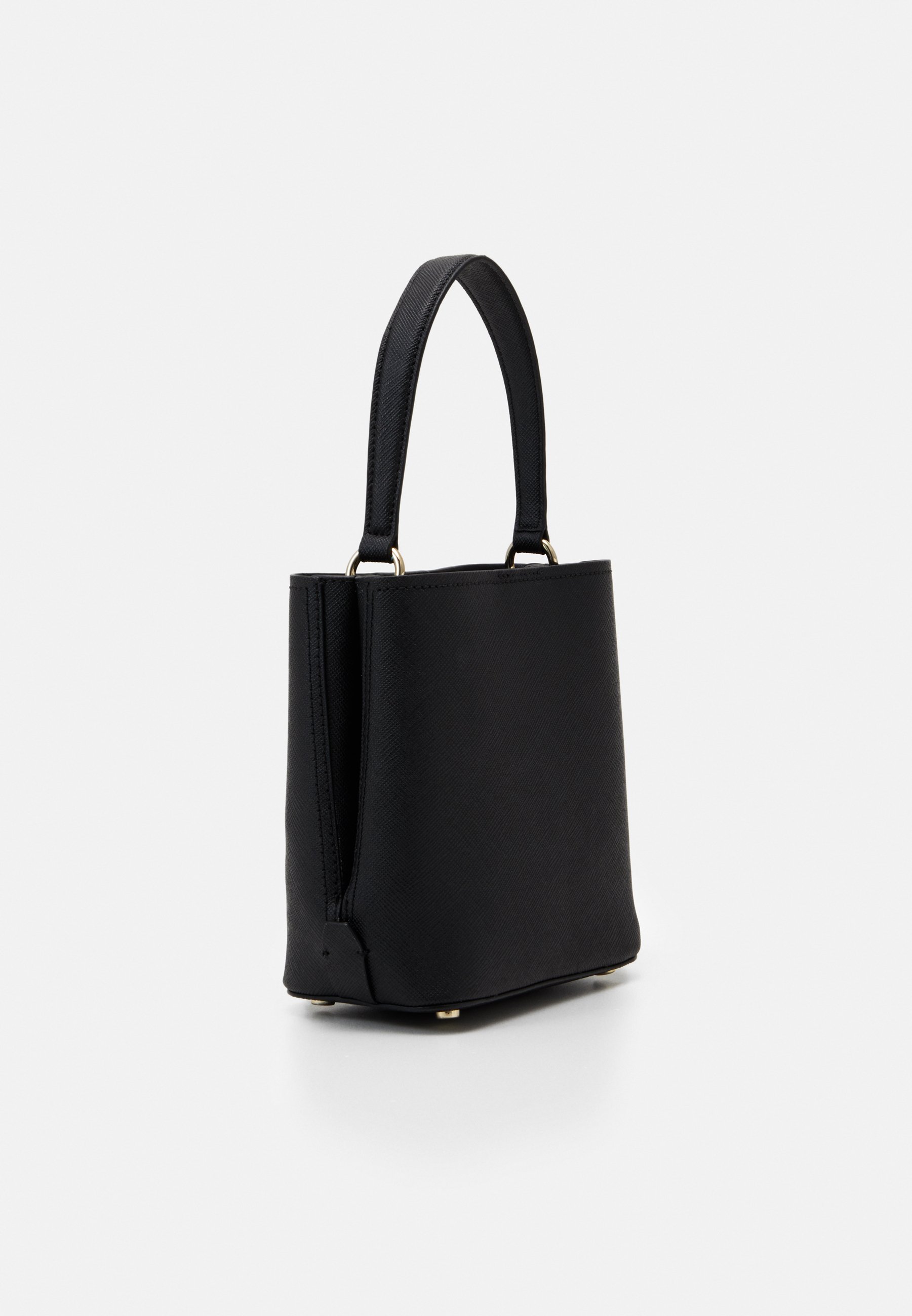 DKNY BIANCA BUCKET SAFFIANO Handväska blackgold DKNY BIANCA BUCKET SAFFIANO Handväska blackgold